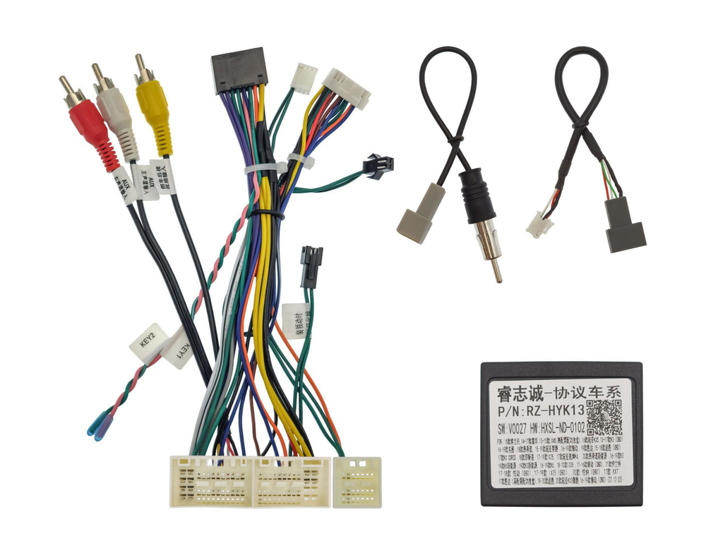 Комплект рамки с разъёмами 10"+CAN Hyundai Staria 2021+ (взамен 8" экрана) - Car-Smart 7300M