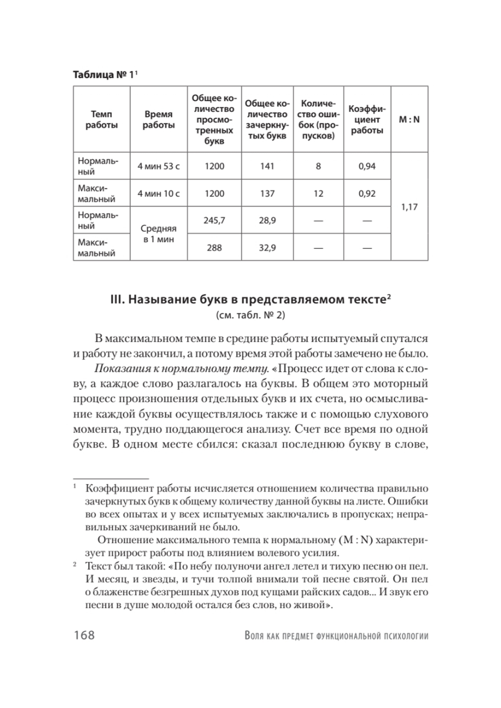 Личность и профессия. Воля как предмет функциональной психологии