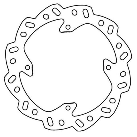Диск тормозной Goldfren 1524R2