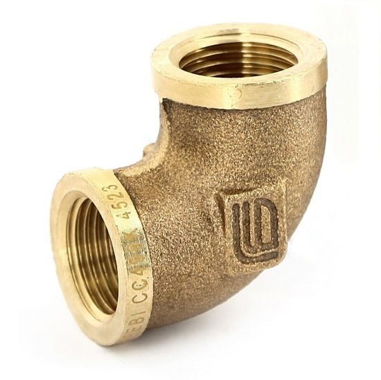 Угол 90° Effebi 3/4" ВР с внутренней резьбой бронзовый (B3090A0505)