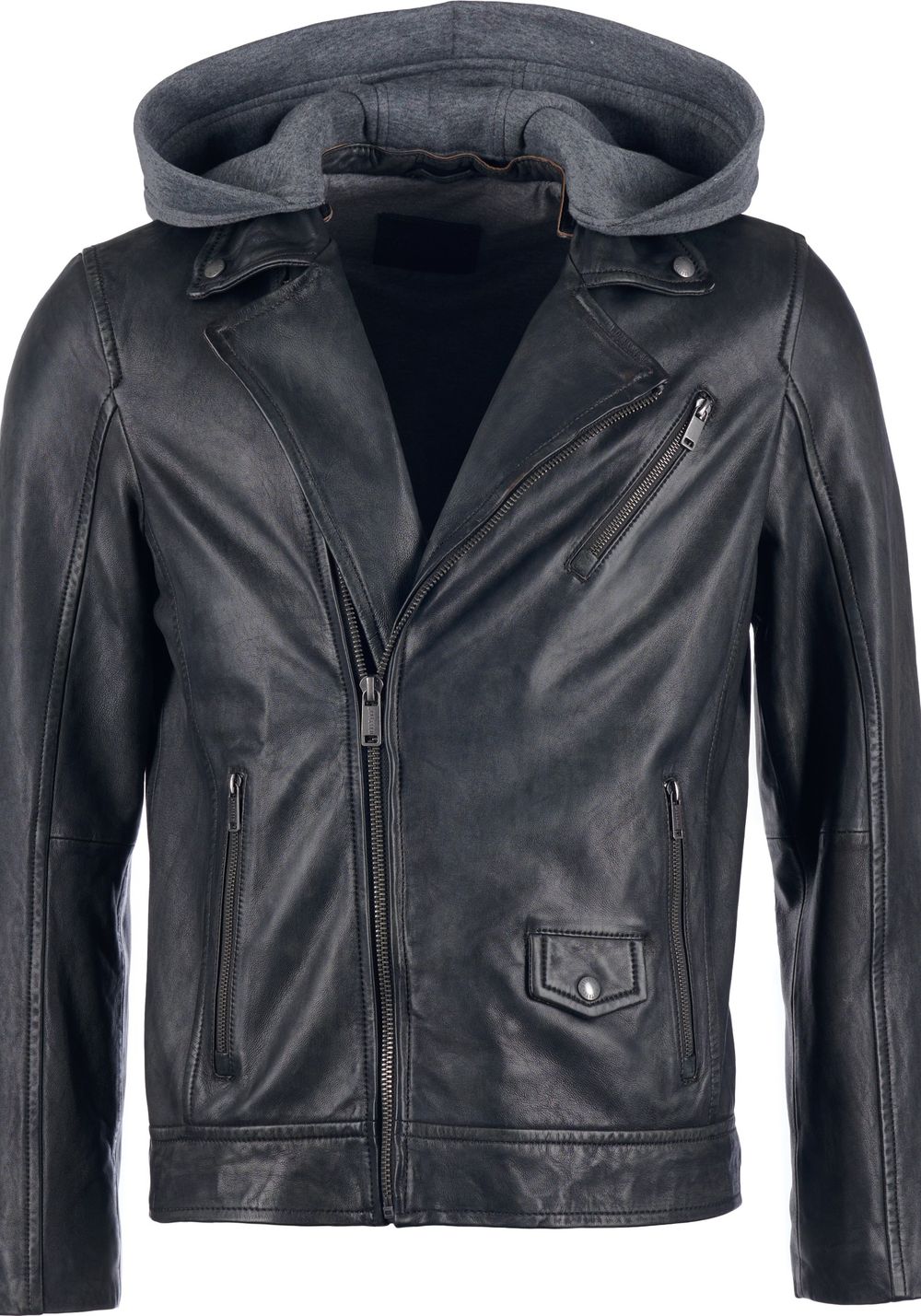 Куртка men´s asym. biker jacket with det. hood MU-M261-397-0435