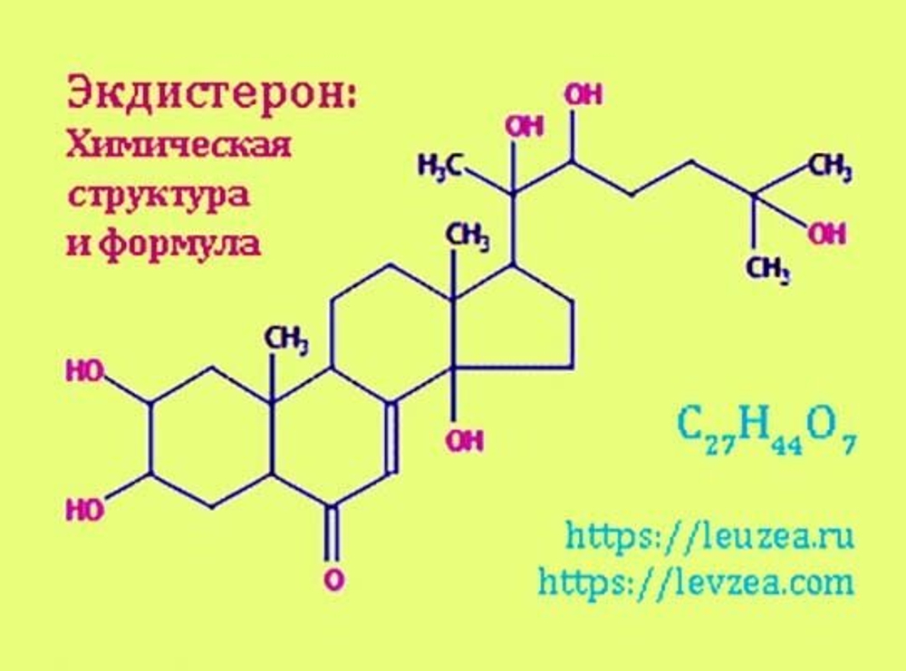 Экдистерон формула