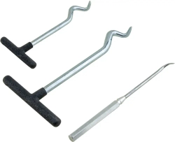 Набор крючков для демонтажа сальников и уплотнительных колец, 3 предмета, ZIPMEND