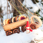 Деревянная машинка Трейлер Леснушки