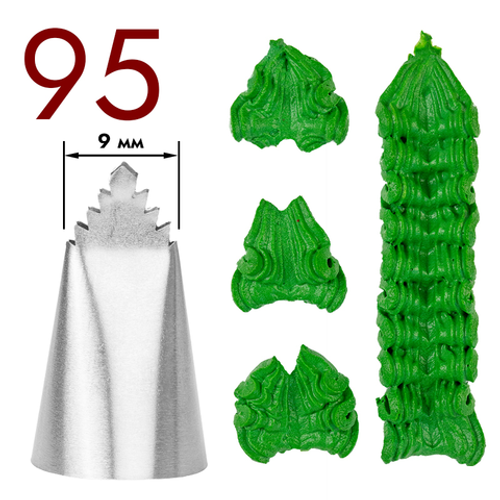 Насадка кондитерская № 95, Китай