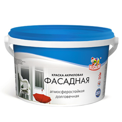 Краска водно-дисперсионная фасадная 7.0кг OLECOLOR