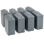 Комплект клеммных крышек  EKF tb-cvrlong-8-160-250