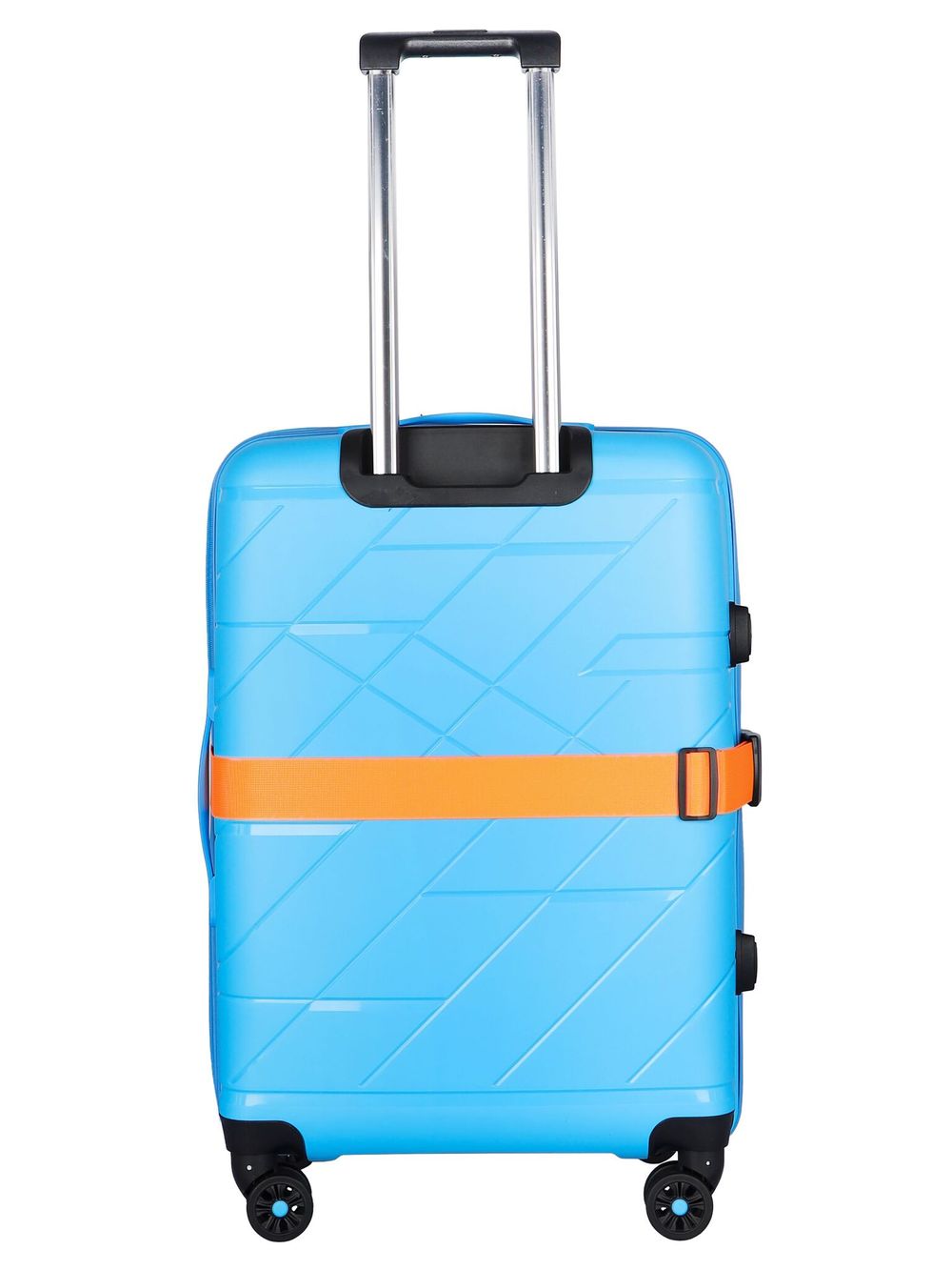 Чемодан 463 / С ремнем / Полипропилен