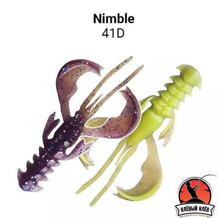 Nimble 1.6" 49-40-41d-6 Силиконовые приманки Crazy Fish