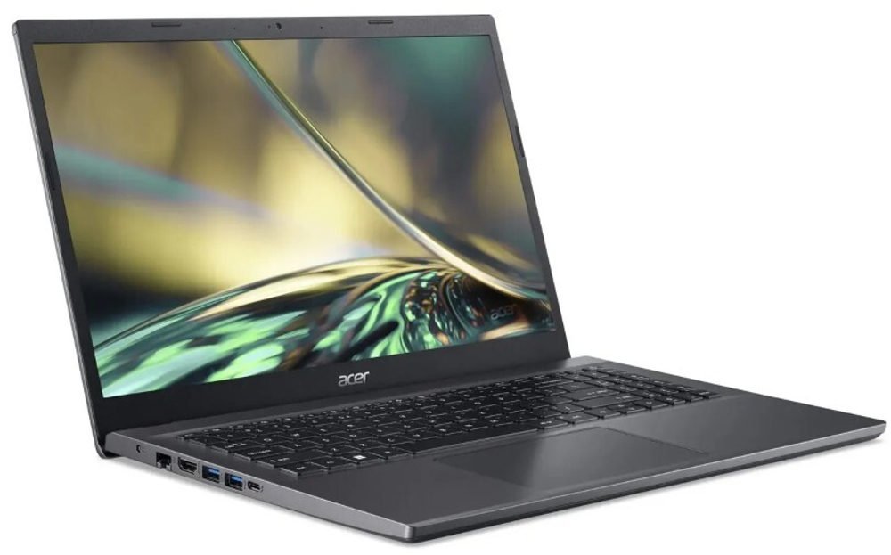 Ноутбук  Acer Aspire 5 A515-57-52FB 15.6 ", Core i5, 16 Гб RAM, 512 Гб SSD, UHD Graphics, Серый