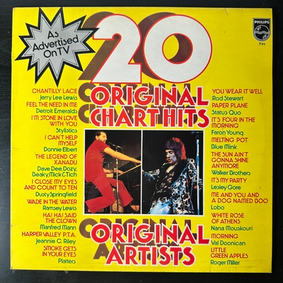 Сборник 20 Original Chart Hits (Англия 1972г.)