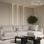 Гипсовая панель Simple-5 LED