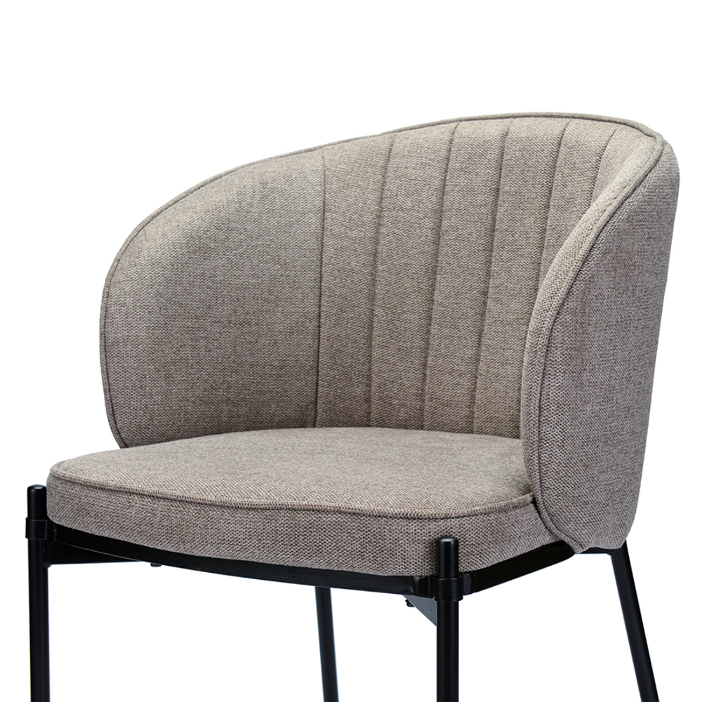 Кресло Berg Coral серо-коричневое