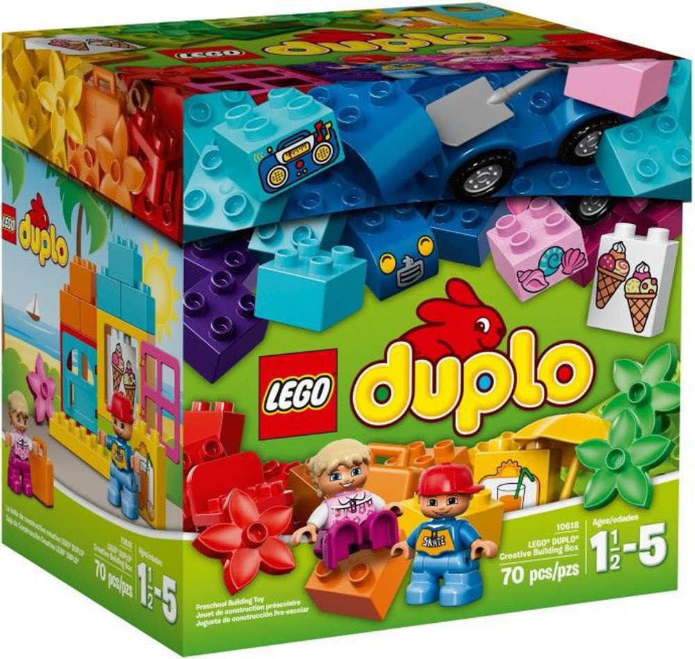 LEGO Duplo: Весёлые каникулы 10618 — Creative Building Box — Лего Дупло