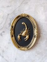 Барельеф на стену из гипса Скорпион