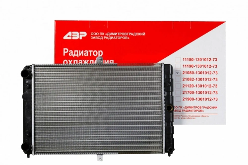 Радиатор охлаждения ВАЗ 2108 алюминий ДЗР