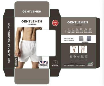 Трусы мужские семейные для больших мужчин Gentlemen GB 7826B