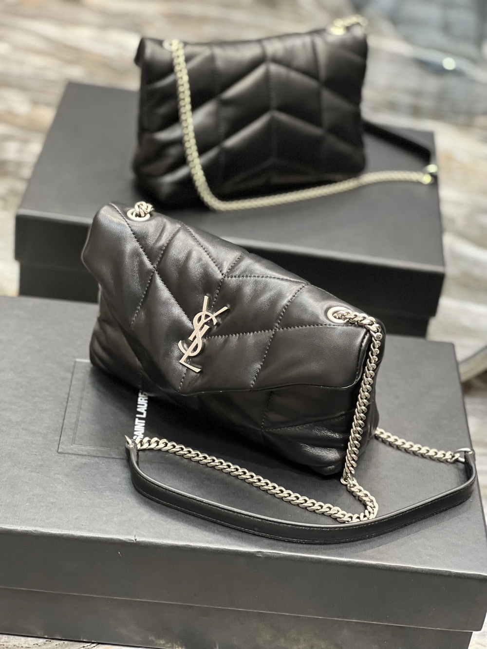 Saint Laurent Loulou Puffer Bag 23 cm