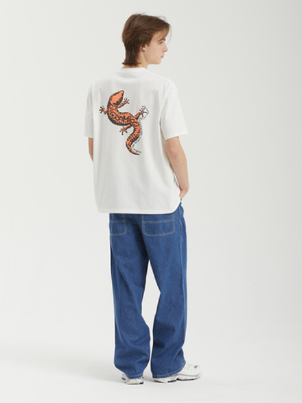 Мужская Футболка Gecko