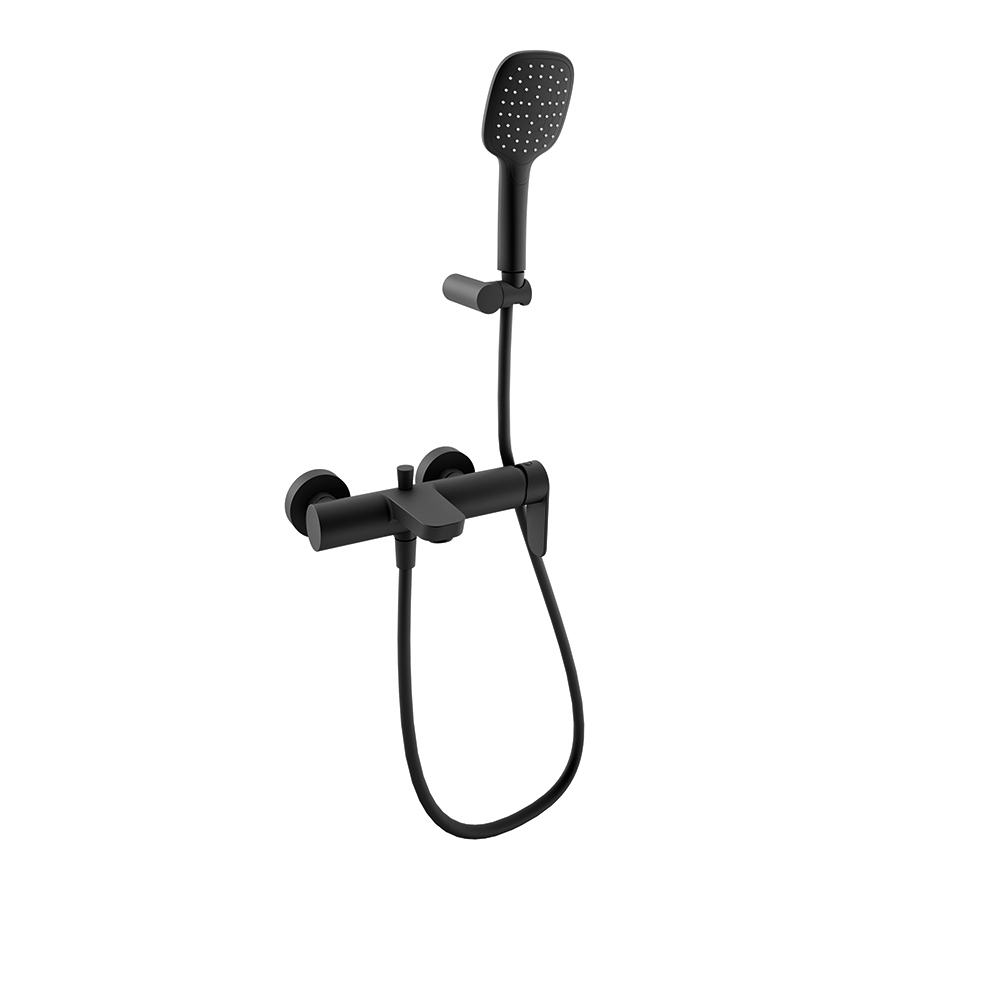 Смеситель для ванны с душевым комплектом ALEXIA 360501Q3NM чёрный