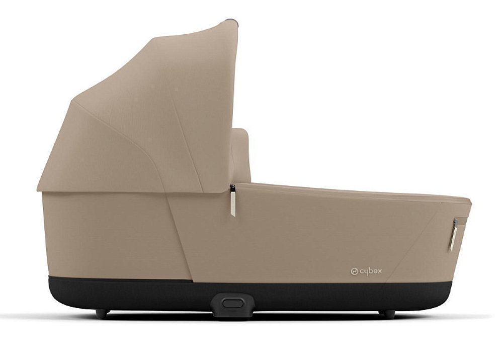 Коляска 3 в 1 Cybex Priam IV Rosegold complete и автокресло Cloud T i-Size Platinum White Plus Cozy Beige