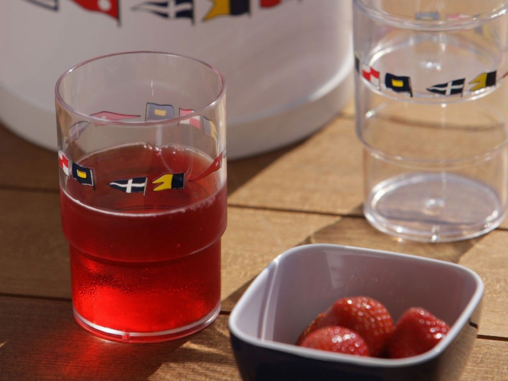 Стаканы небьющиеся прозрачные "Regata", 7х9 см, 12 шт (10254495)