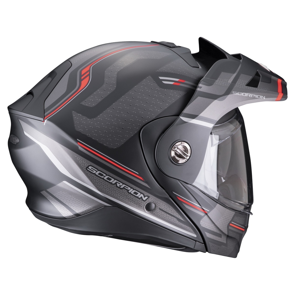 SCORPION EXO ADX-2 CAMINO BLACK MATT/GREY/RED