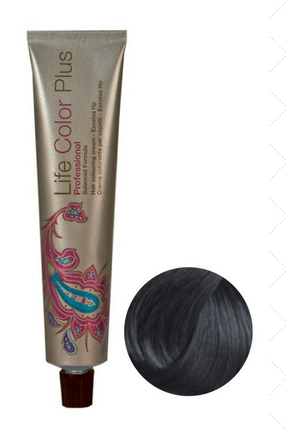 4.1 NEW каштановый пепельный Life Color Plus.100мл