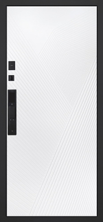 Стальная дверь "Авангард" (биометрический замок)