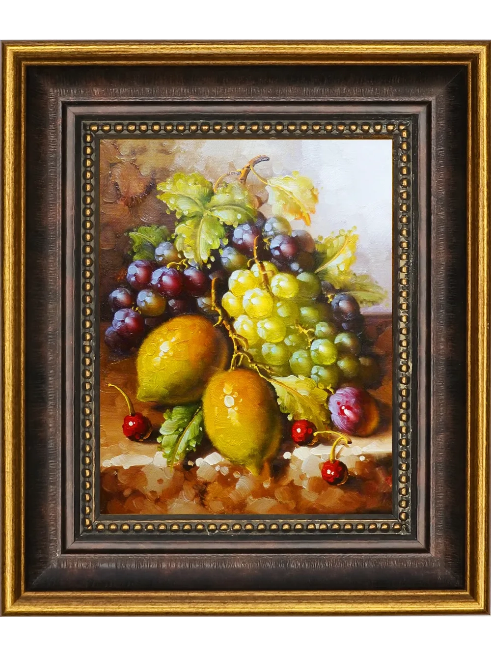 Картина настенная интерьерная в багетной раме 18*21 см