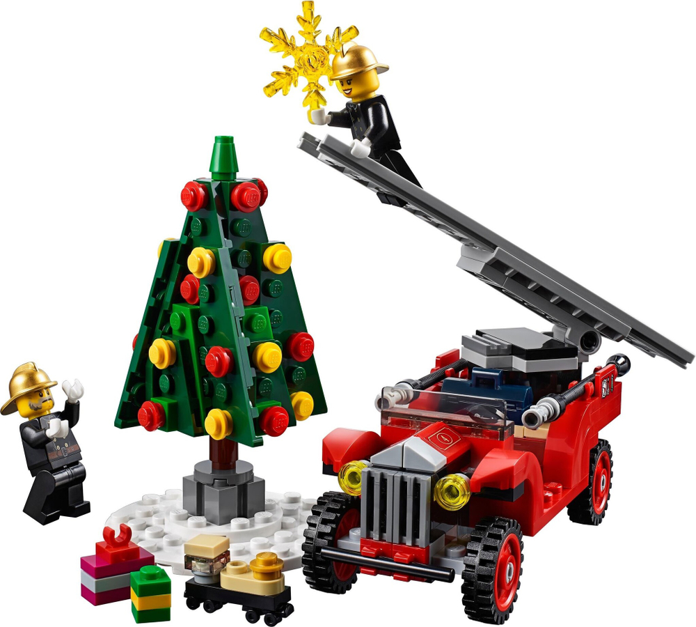 Конструктор LEGO 10263 Пожарная часть в зимней деревне