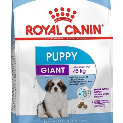 Royal Canin Giant Puppy - корм для щенков гигантских пород (от 2 до 8 месяцев)