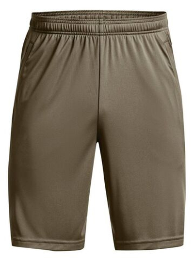 Мужские шорты теннисные Under Armour Men's UA Tech Graphic Shorts - tent/khaki gray