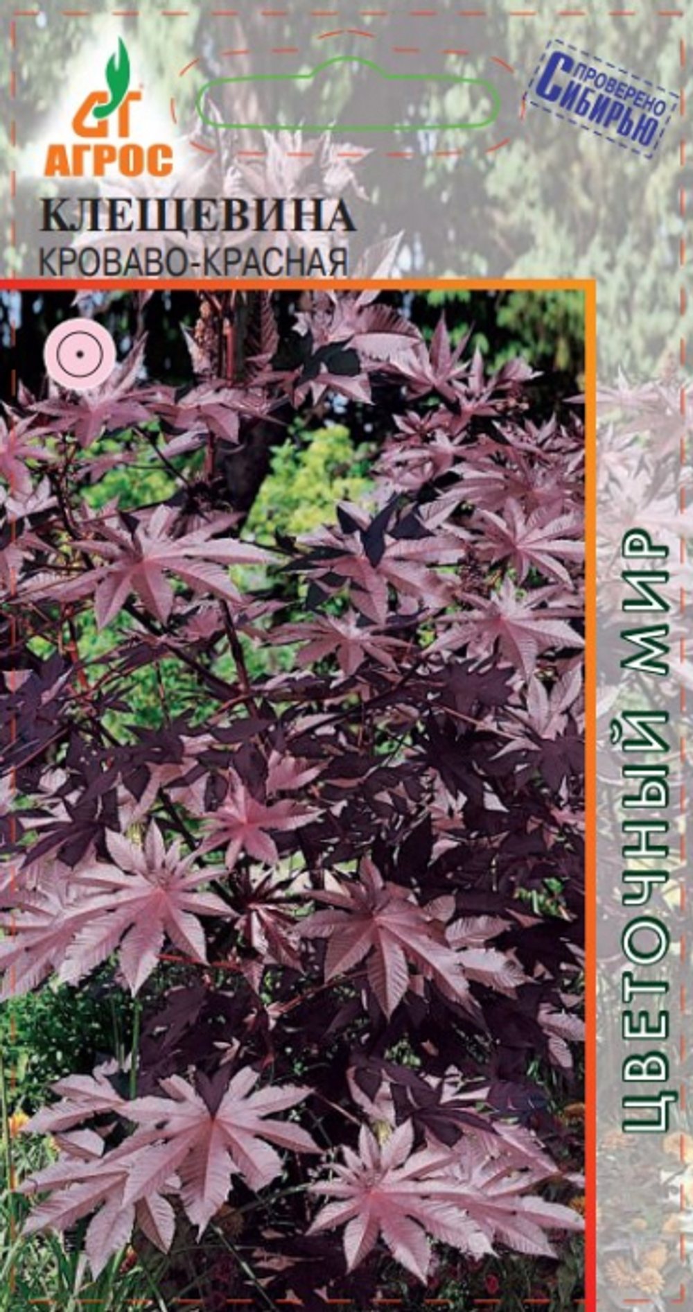 Клещевина Кроваво-красная 4шт Польша (Агрос)