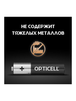 Элемент питания алкалиновый AAA/LR03 (блист.12шт) Basic Opticell 5051011/6051011