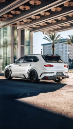 Широчайший карбоновый обвес для Bentley Bentayga W12 2020+ Бентли Бентайга