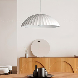 Подвесной светильник Cloyd ATTICA P1 / Ø35 см - белый (арт.12349)