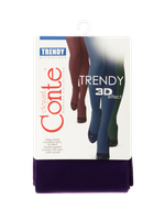 CONTE TRENDY 150 Теплые женские колготки из микрофибры