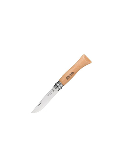 Нож Opinel №6, нержавеющая сталь, рукоять из бука, 123060