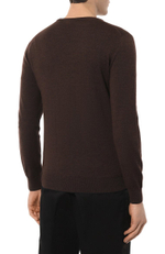 Джемпер муж. AERONAUTICA 1388 бежево-коричневый база