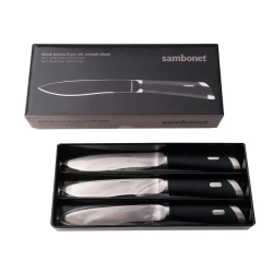 Sambonet Набор из 3 ножей для стейков T-Bone