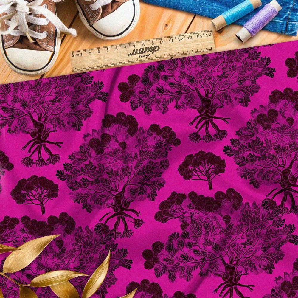 Ткань премиум дюспо призрачные грёзы