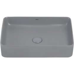 Раковина-чаша Abber Rechteck 51 AC2207MG Серая матовая