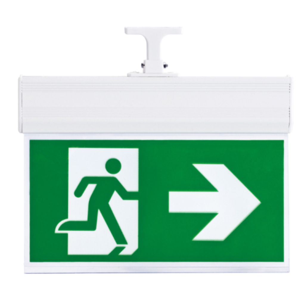 Аварийный светильник ЭРА SSA-103-1-20 3ч 3Вт Человек-стрелка двусторонний со сменными пиктограммами | Указатели эвакуационные