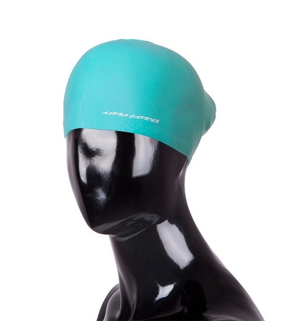 Шапочка для плавания силиконовая для длинных волос Alpha Caprice SCL02