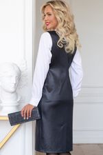 Сарафан "Анна" (джерси черника) Elza (Акция)