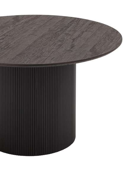 Стол Ballet Ø120 см, темное дерево