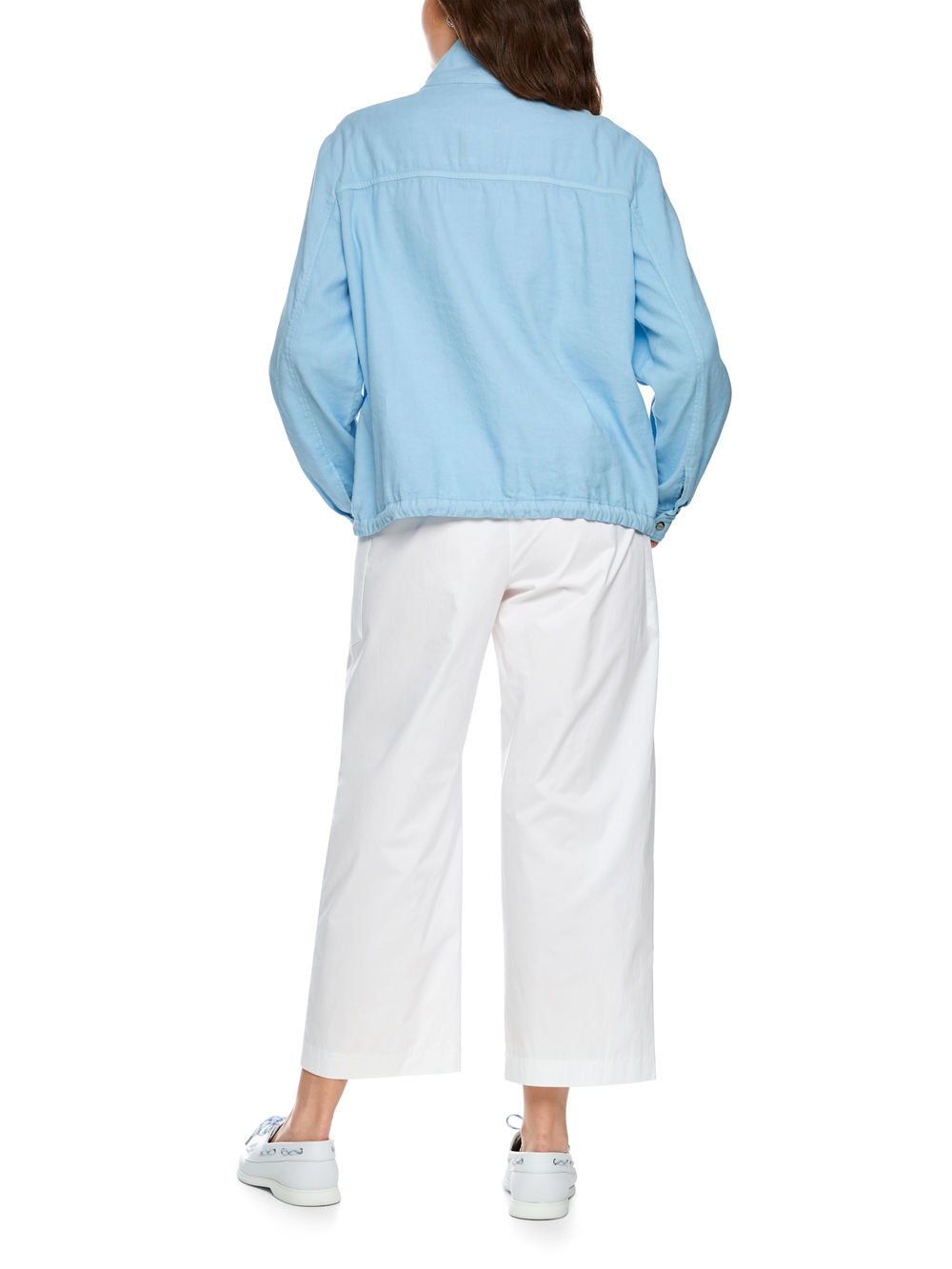 Куртка из хлопка и льна