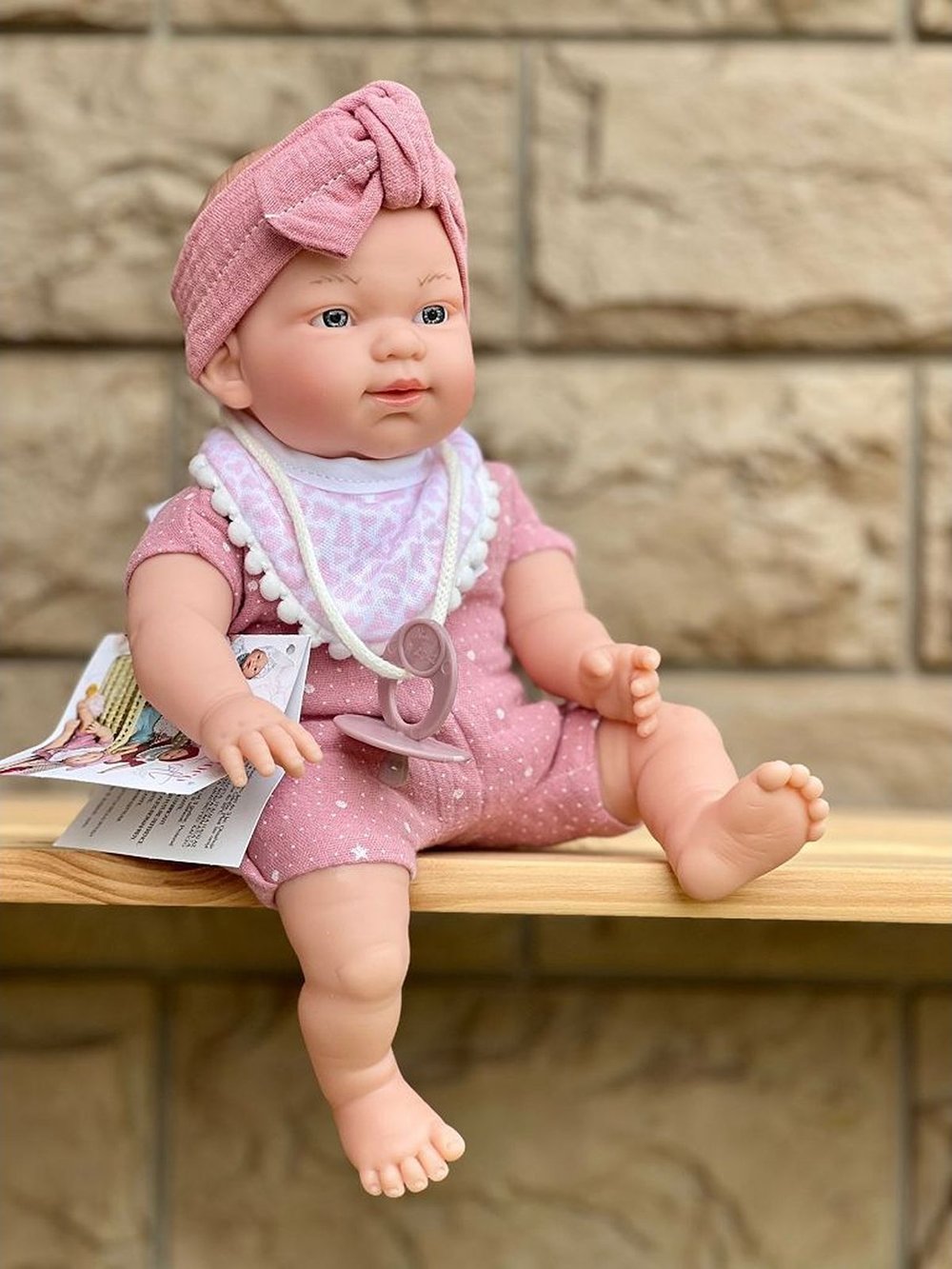 Кукла Nines 26см Coco мягконабивная (N0604A2)