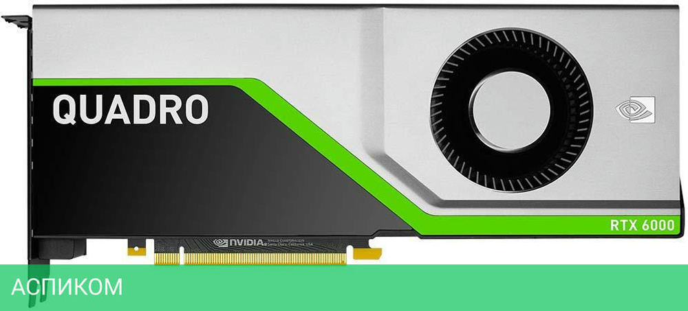 Видеокарта PNY Quadro RTX6000 24GB GDDR6 384B (VCQRTX6000-SB)